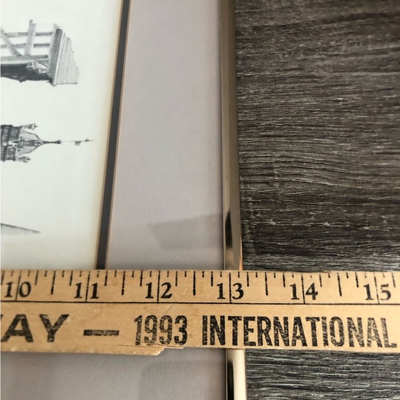 Vtg UK Brian Lewis Pencil Art Framed - Picture 8 of 13